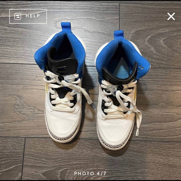 Jordan Spiz’ike GS Sport Blue - Picture 5 of 8